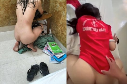 Clip sex nữ sinh THPT Trần Văn Thành mang sách vở vào nhà nghỉ ôn bài